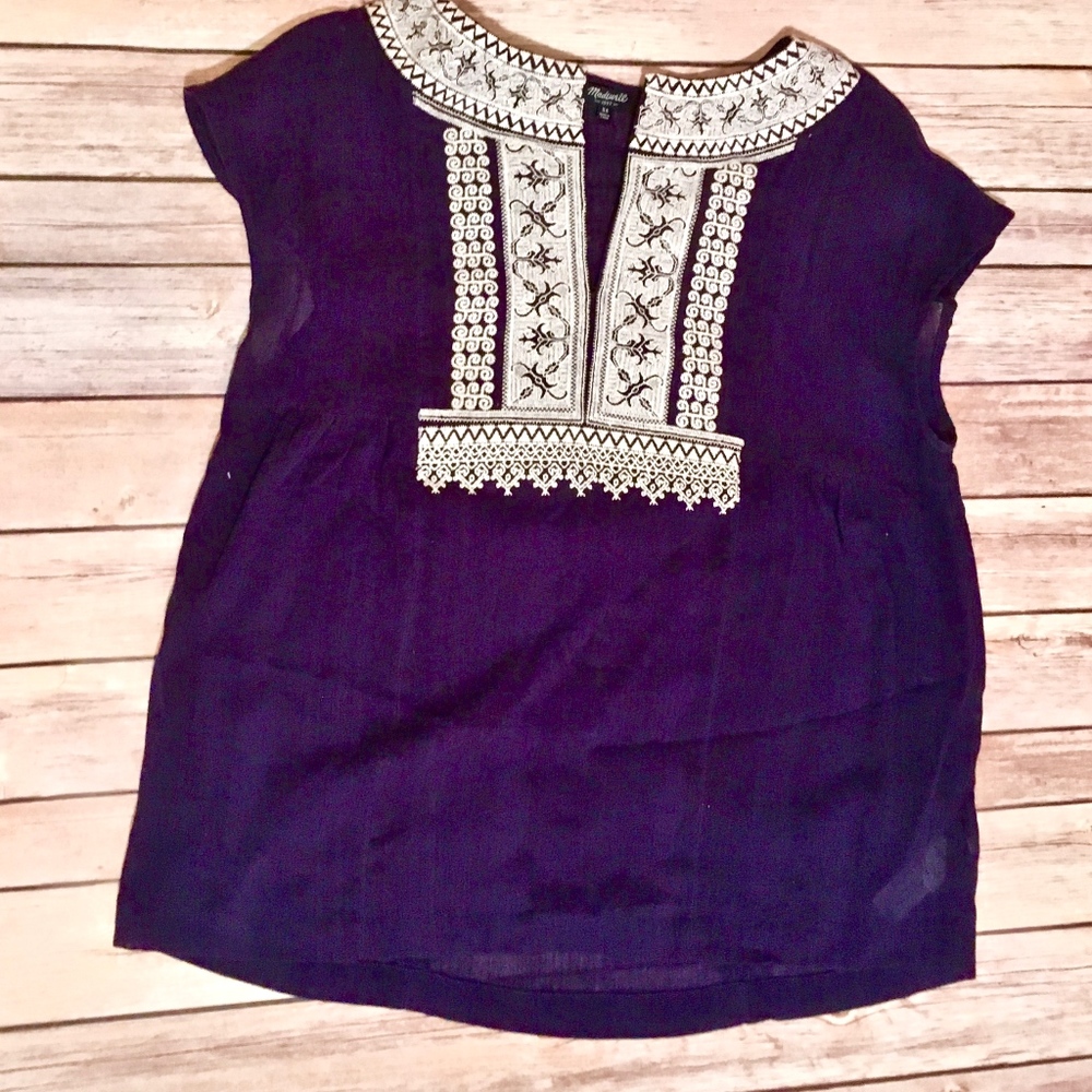 NWOT Madewell boho top